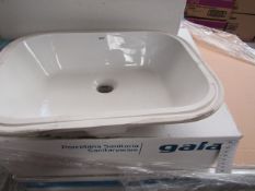 Gala Flex Under counter mounted sink, new and boxed