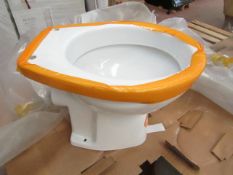 Zoom By Roca High/Low Level toilet pan. New