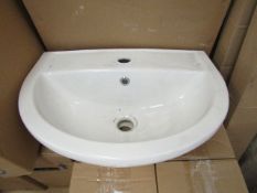 Lecico - Rimini 500mm 1TH Basin - New and Boxed.