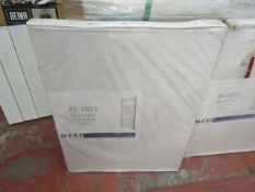 Mere Savoy 790x600mm White Towel Rail - New.