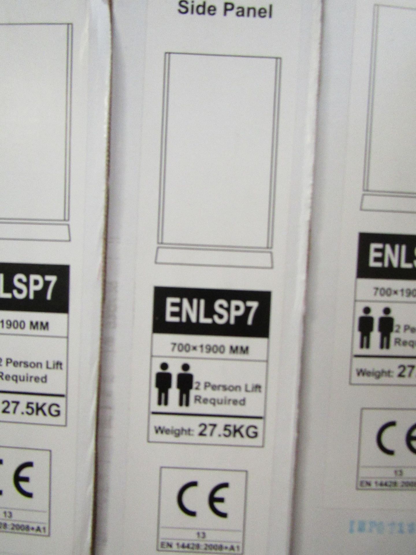 Luxury 8mm 700 side panel ENLSP7, New and boxed. RRP œ137. - Image 2 of 2
