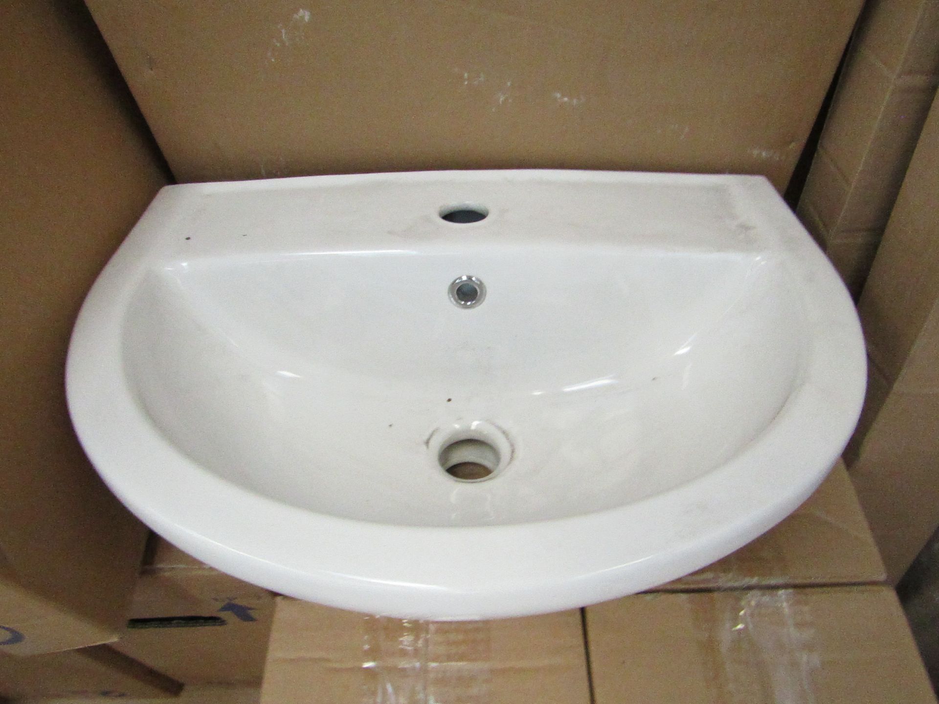 Lecico - Rimini 500mm 1TH Basin - New and Boxed.