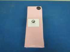 Sanctuary Fitted Sheet With Deep Box Blush Double 100 % Cotton RRP £20 new & Packaged