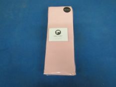 Box of 8x Sanctuary Fitted Sheet With Deep Box Blush Double 100 % Cotton RRP £20 new & Packaged