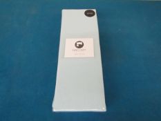 Sanctuary Fitted Sheet With Deep Box Duck Egg Kingsize 100 % Cotton New & Packaged