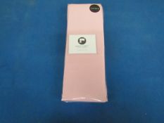 Sanctuary Fitted Sheet With Deep Box Blush Double 100 % Cotton RRP £20 new & Packaged