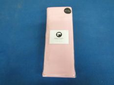 Sanctuary Fitted Sheet With Deep Box Double Blush 100 % Cotton New & Packaged