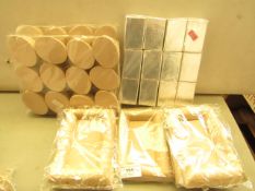 42 x various items Plain ready for decorating being Frames, Small Round boxes etc new see image