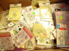 20 x various Craft/Project Accessories being Stencils, Stamps, Sticker Sets  etc RRP £6.95 - £11