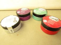 4 x I Z INK 3D 75ml Textured Paste Various Colours RRP £5.99 each new see image