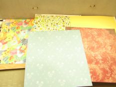 Approx various 300 Scrapbook Papers, various designs new see image