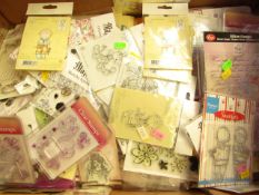 20 x various Craft/Project Accessories being Stencils, Stamps, Sticker Sets  etc RRP £6.95 - £11