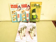 5 various items being 2 x Viva Decor Sponge Brushes new 2 x Dylon Image Maker 50ml new & 1 x