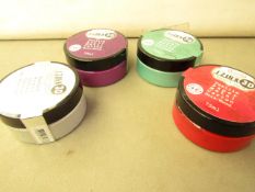 4 x I Z INK 3D 75ml Textured Paste Various Colours RRP £5.99 each new see image