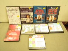 9 x various How To Crafts DVD's & PC CD's new