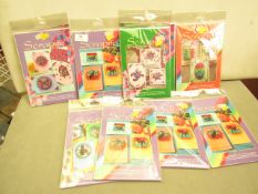 11x various Scrapito packs of Foils, Stickers etc new see image