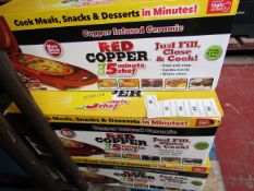 | 1x | RED COPPER 5 MINUTE CHEF | UNCHECKED & BOXED | NO ONLINE RE-SALE | SKU C5060541512757 |