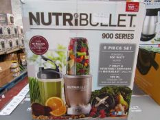 | 1x | NUTRIBULLET 900 SERIES | REFURBISHED AND BOXED | NO ONLINE RE-SALE | SKU C5060191467353 | RRP