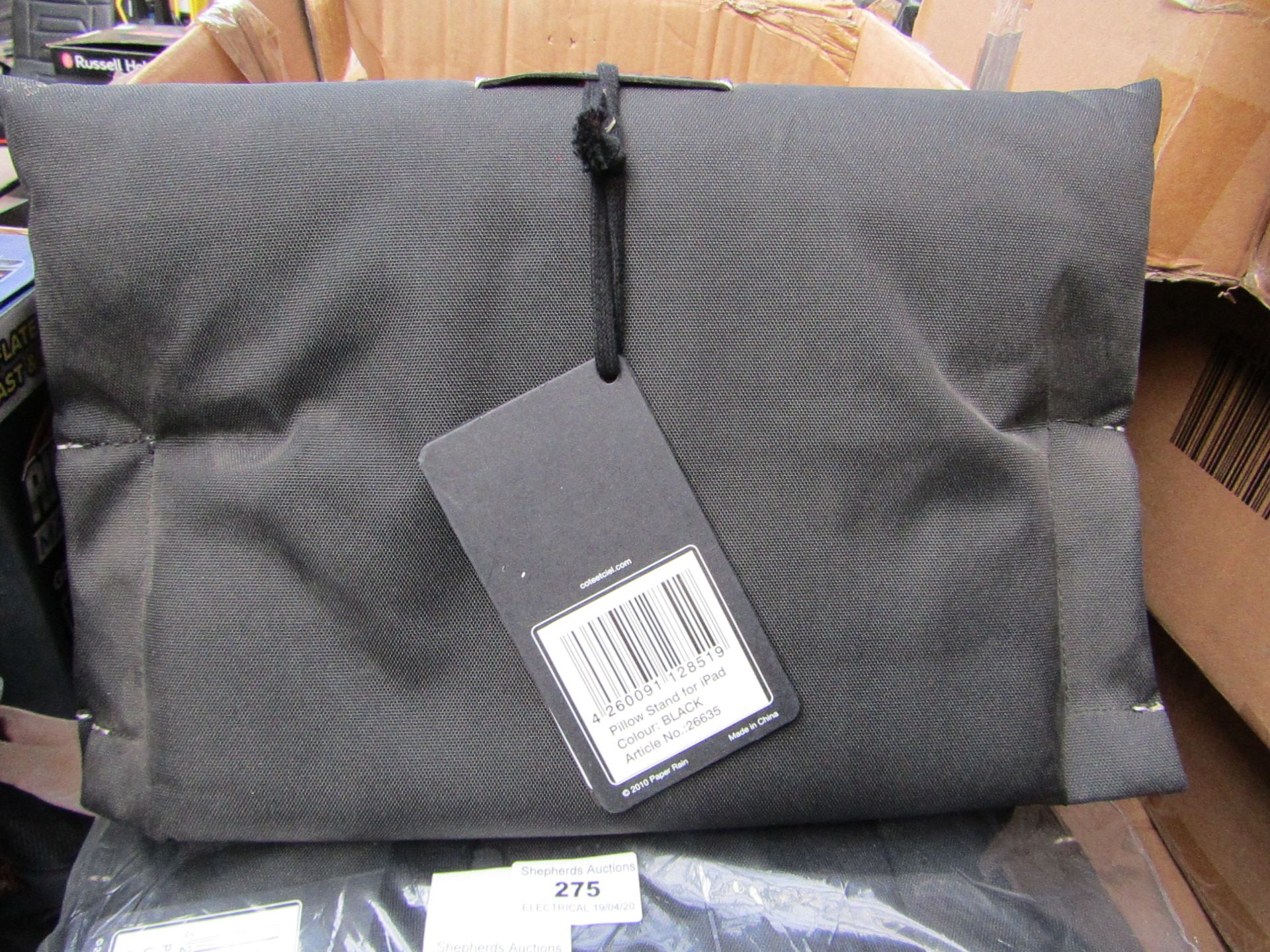 COTEETCIEL - Pillow Stand For Ipad (Black) - Packaged & Original Tags.