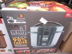 | 1X | PRESSURE KING PRO 20 IN 1 DIGITAL PRESSURE AND MULTI COOKER | REFURBISHED AND BOXED | NO