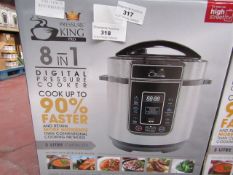 | 1X | PRESSURE KING PRO 8 IN 1 DIGITAL PRESSURE AND MULTI COOKER | REFURBISHED AND BOXED | NO