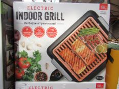 | 1x | ELECTRIC INDOOR GRILL | REFURBISHED AND BOXED | NO ONLINE RE-SALE | SKU C5060541512825 |