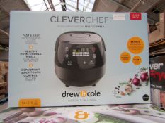 | 1x | DREW & COLE CLEVERCHEF | REFURBISHED AND BOXED | NO ONLINE RE-SALE | SKU C5060541511682 | RRP