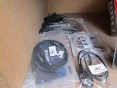 5x Various Cable Items from : Logitech - Mic, Lindy - 2.0 Cable Type-A - Etc.