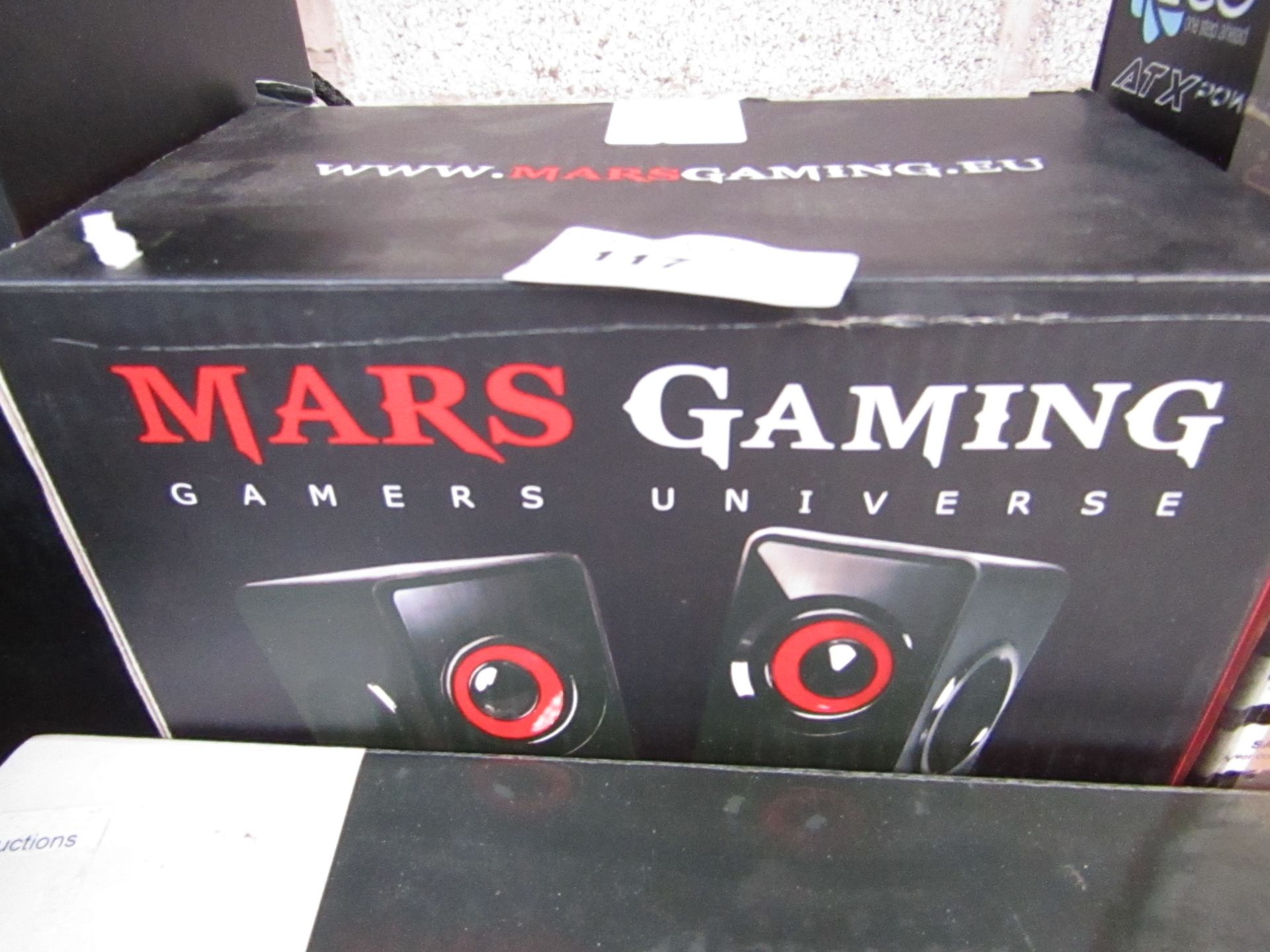 Mars Gaming - Multi-media Speaker MS1 - Untested & Boxed.