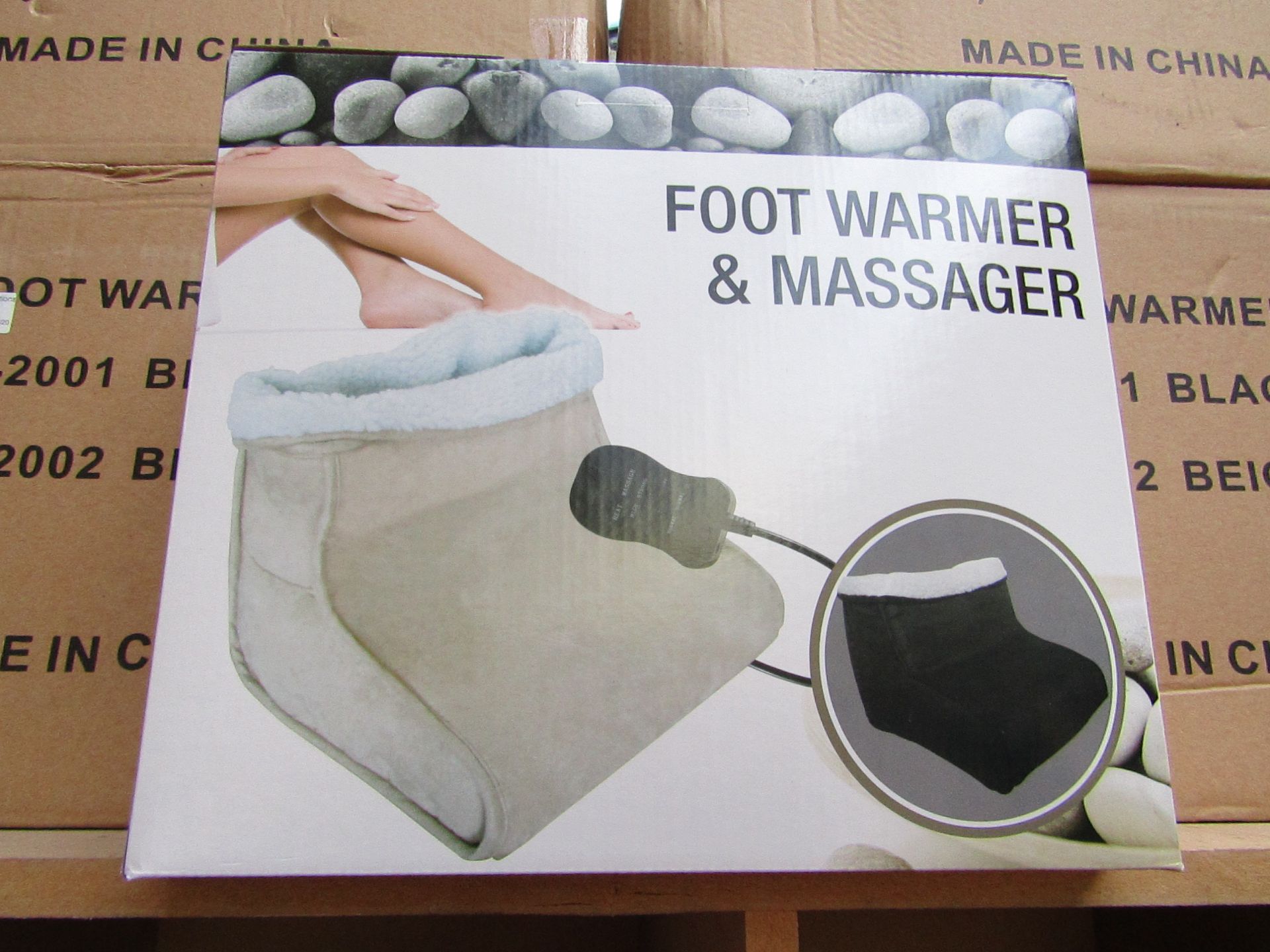 Foot Warmer and Massager - All New and Boxed.