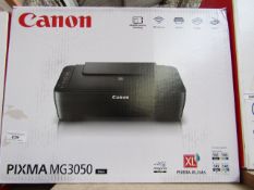 Canon Pixma MG3050 printer, Untested and Boxed.