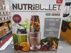 | 1x | NUTRIBULLET 900 SERIES | REFURBISHED AND BOXED | NO ONLINE RE-SALE | SKU C5060191467353 | RRP