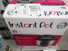 Instant Pot - Multi-use Pressure Cooker - 5.7L - Untested & Boxed.