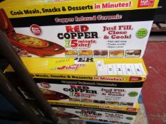 | 1x | RED COPPER 5 MINUTE CHEF | UNCHECKED & BOXED | NO ONLINE RE-SALE | SKU C5060541512757 |