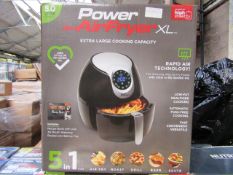 | 1X | POWER AIR FRYER 5.0L | REFURBISHED AND BOXED | NO ONLINE RE-SALE | SKU C5060191466936 |