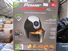 | 1X | POWER AIR FRYER 5.0L | REFURBISHED AND BOXED | NO ONLINE RE-SALE | SKU C5060191466936 |