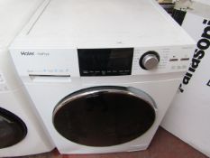 Haier Direct Motion 8Kg washing machine, powers on and spins.