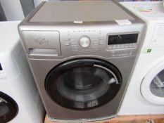 Whirlpool 6th Sense Colours 9KG washing machine, Powers on and Spins.