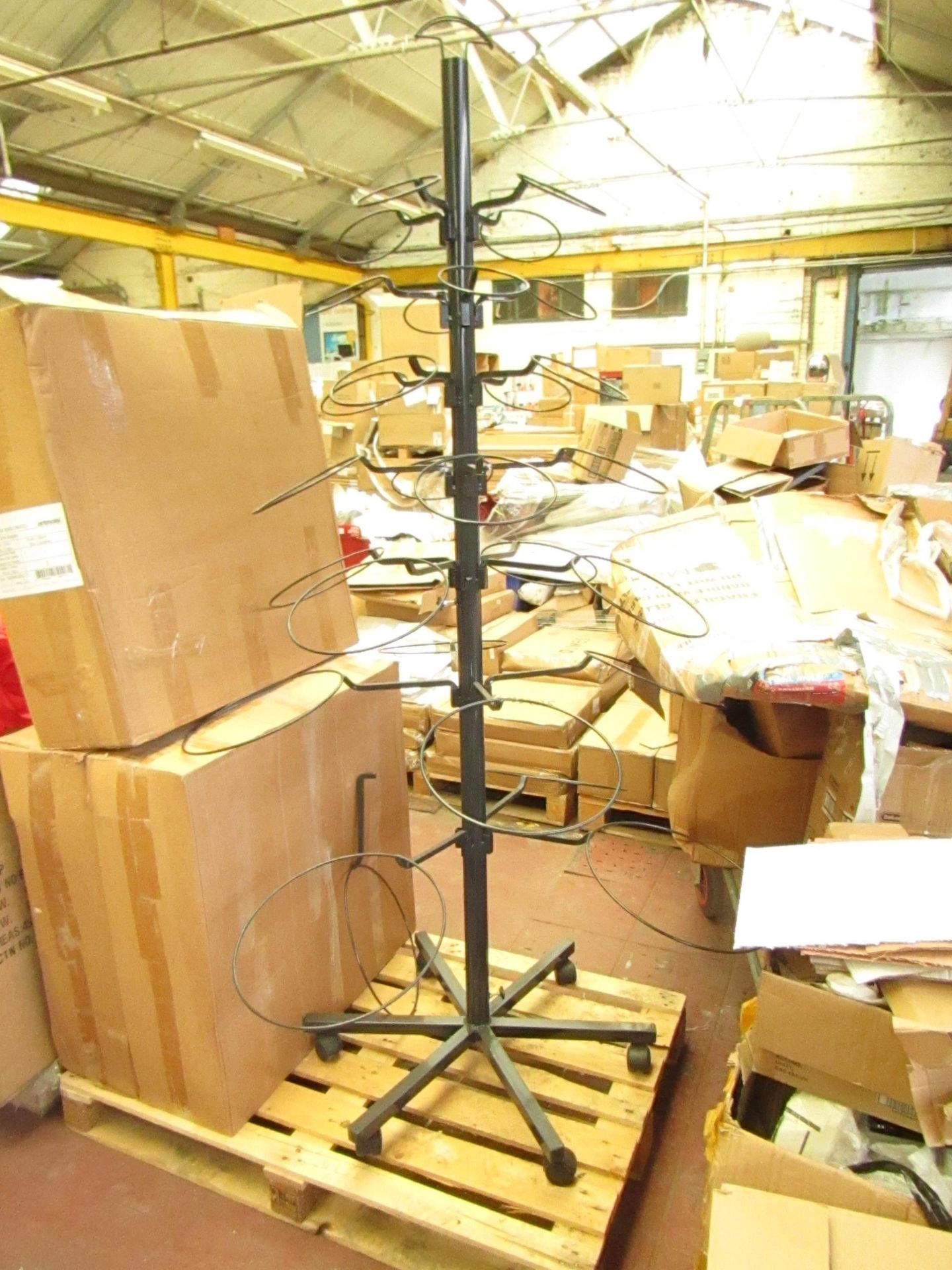 5x Artevasi mobile Plant pot stands, new and boxed.