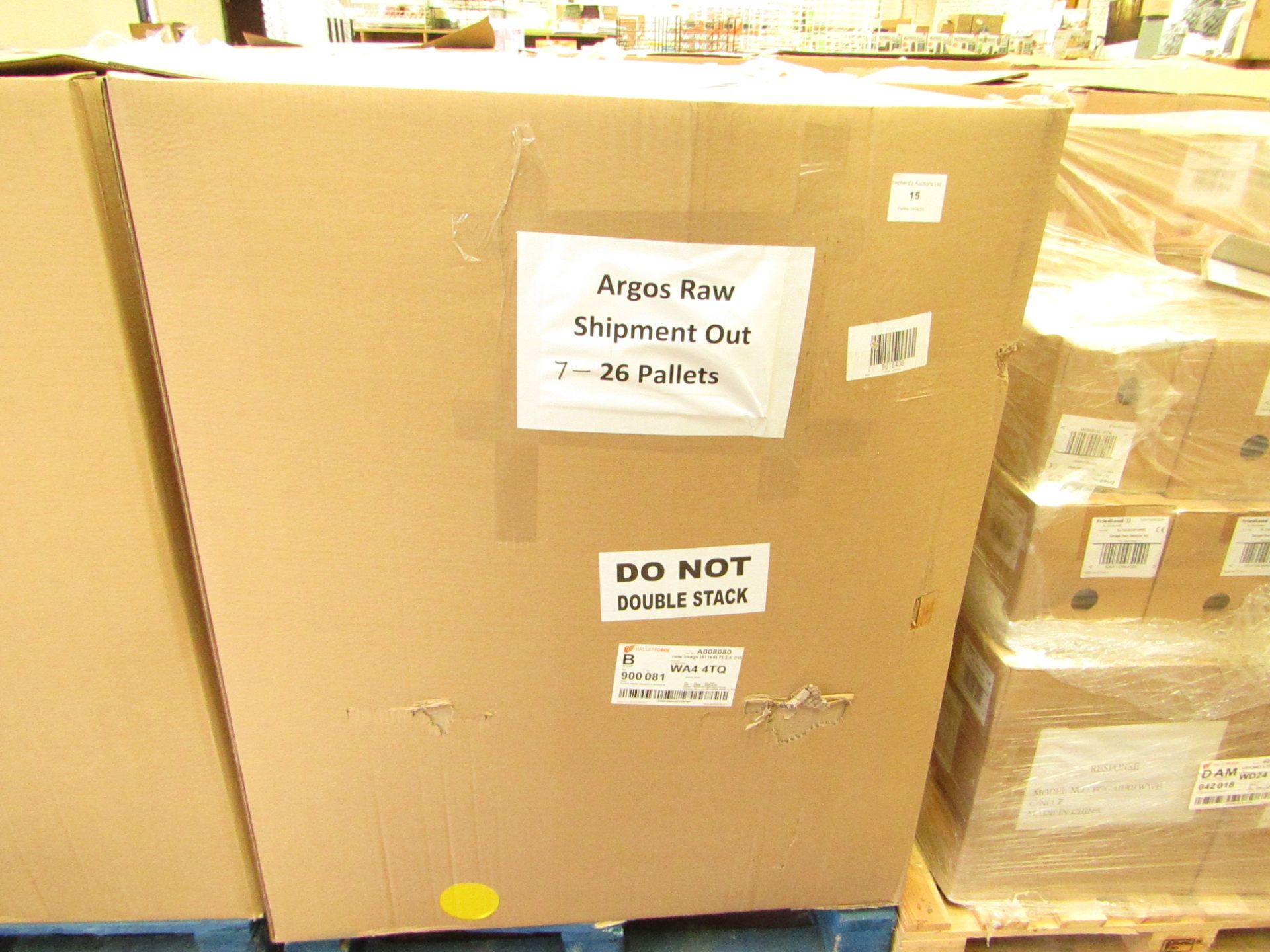 | 1X | PALLET OF UNMANIFESTED RAW RETURNS WHICH USUALLY INCLUDES SUCH ITEMS AS AIR FRYERS, AIR