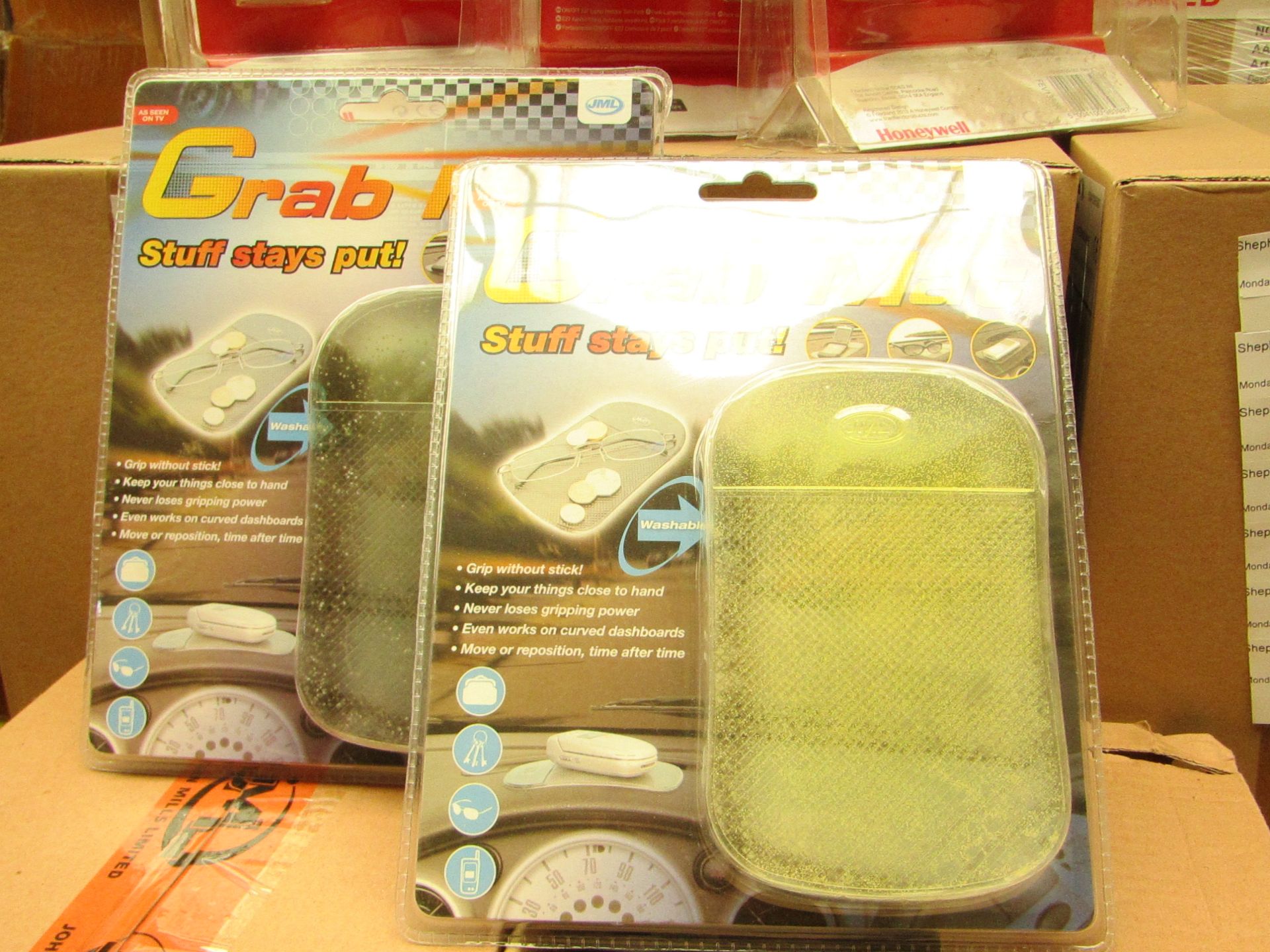 12x JML grab mats for cars, new and packaged.