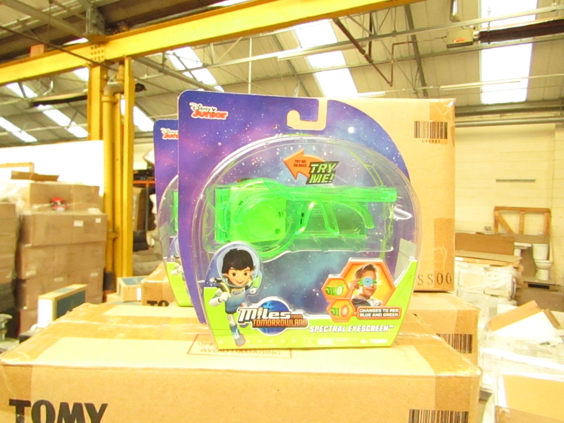 4x Miles from Tomorrowland spectral eyescreen, new and boxed.
