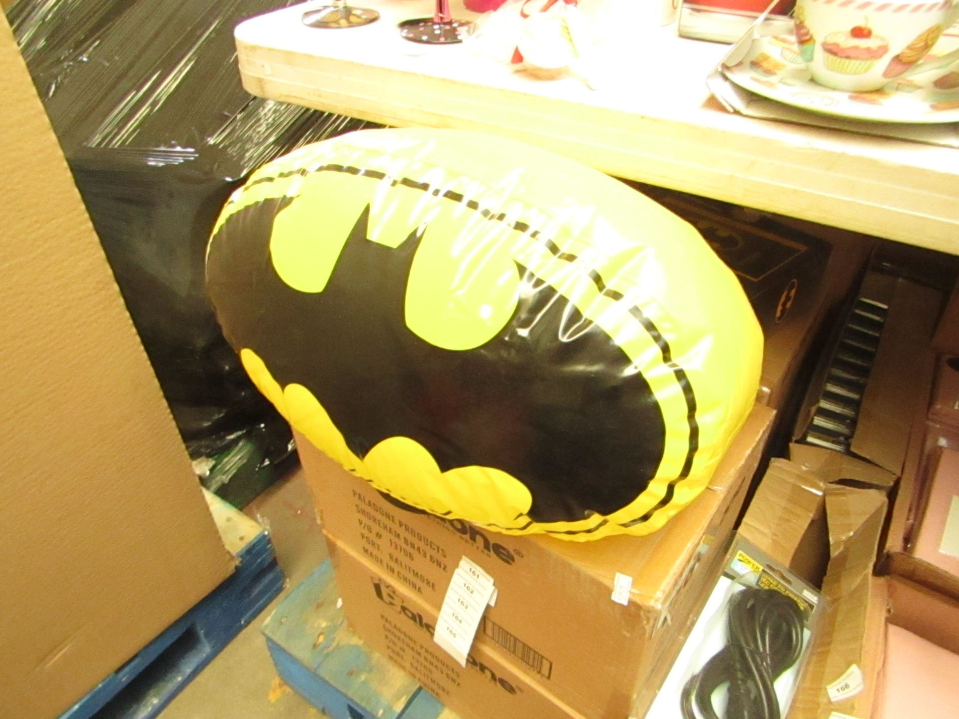 6x Batman inflatable night light, new and boxed.