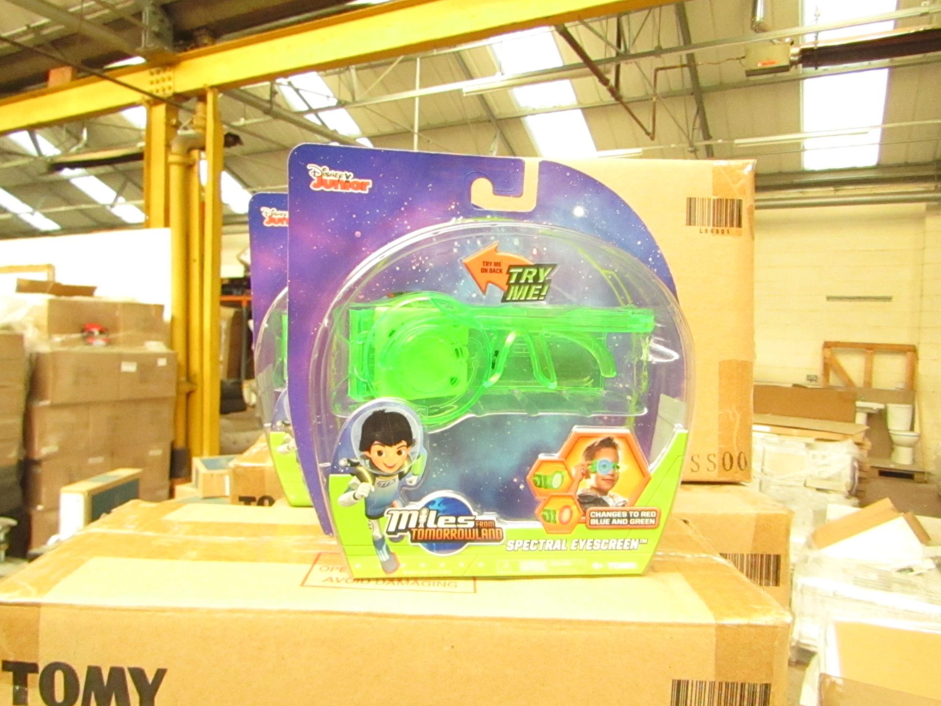 4x Miles from Tomorrowland spectral eyescreen, new and boxed.