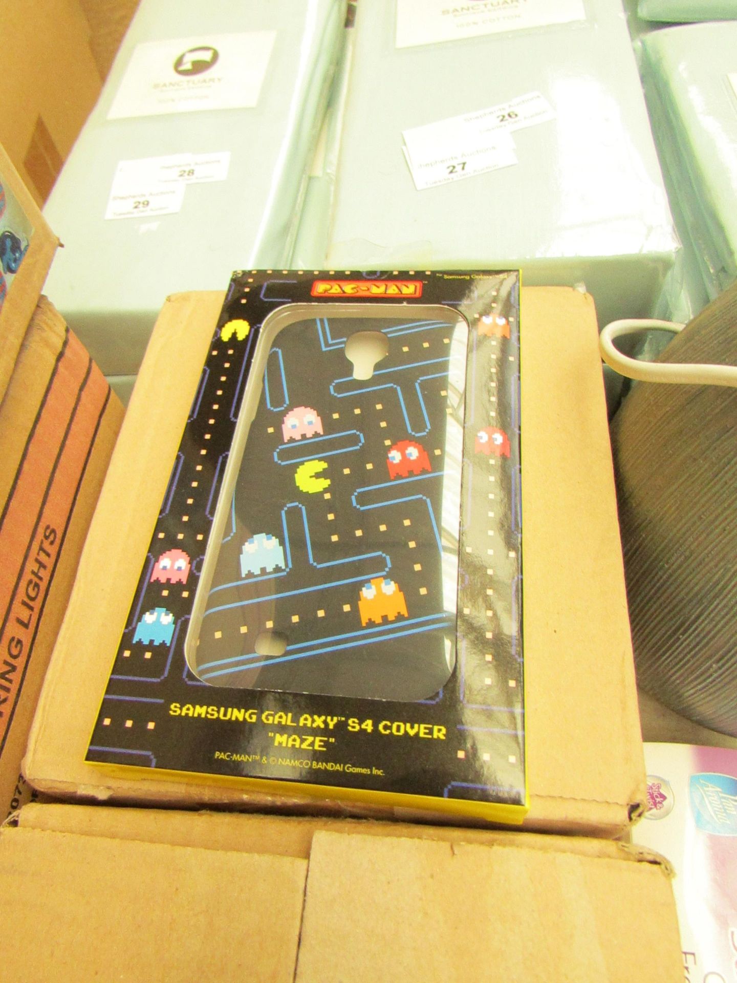 2x Boxes of 10 PCS - Samsung Galaxy S4 - Pac-Man "MAZE" Cases Covers - Packaged & Boxed.