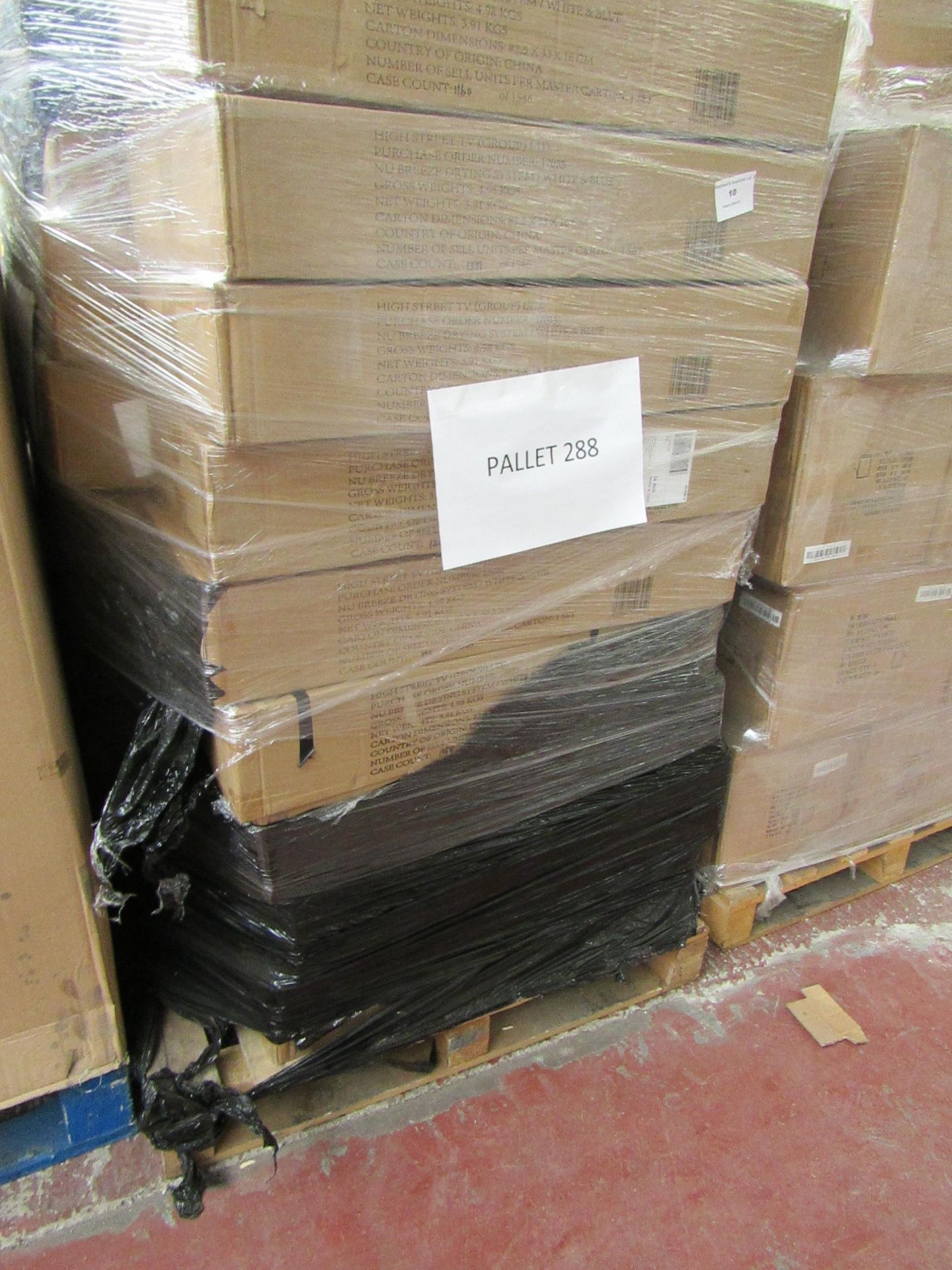 | 36X | THE PALLET CONTAINS NU BREEZE AIR CLOTHES DRYERS | BOXED AND UNCHECKED | NO ONLINE RE-SALE |