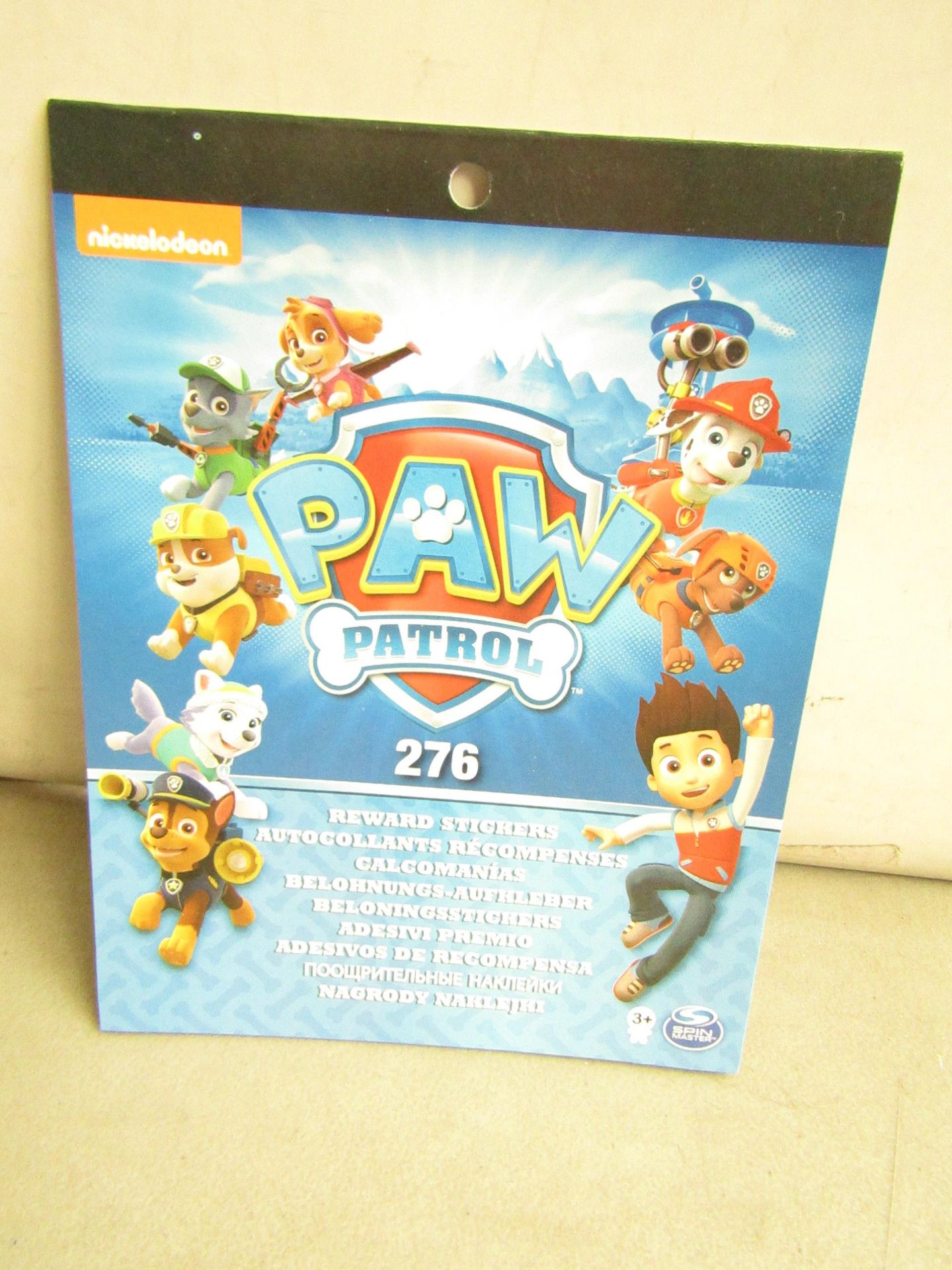 40x Paw Patrol 276 reward stickers, new.