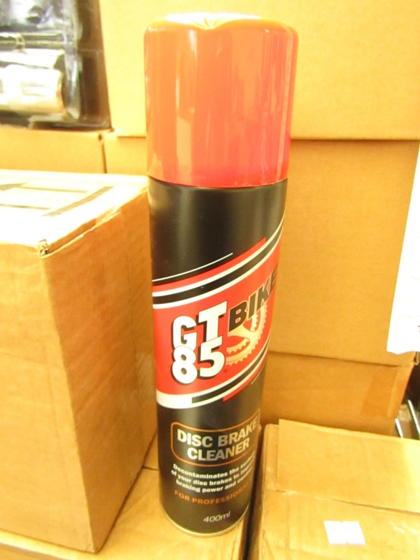 6x 400ml GT 85 Bike disc brake cleaner, new and boxed.