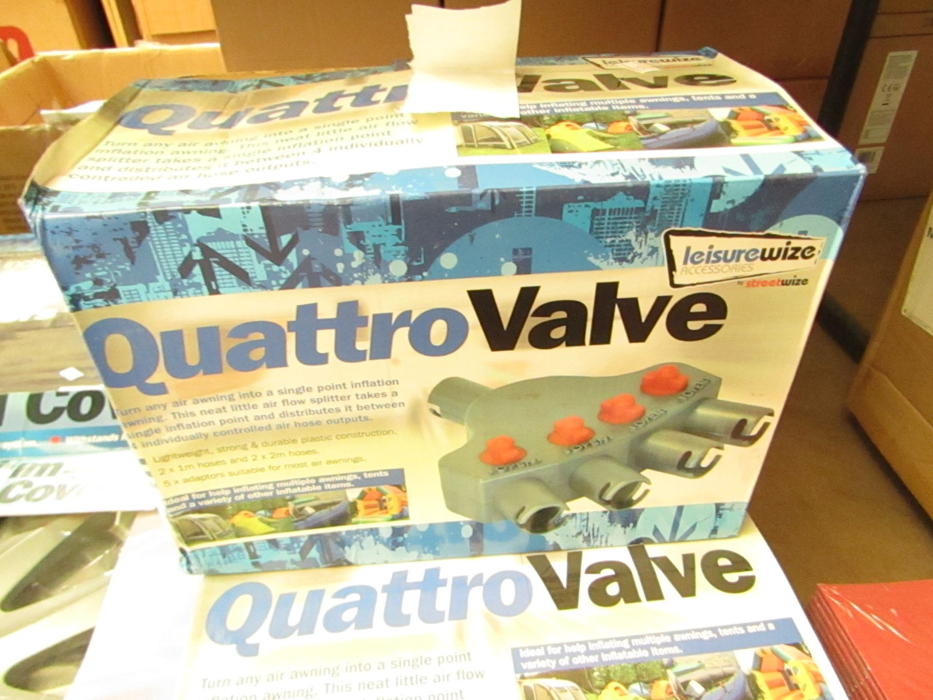 Streetwize quattro valve, unchecked and boxed.