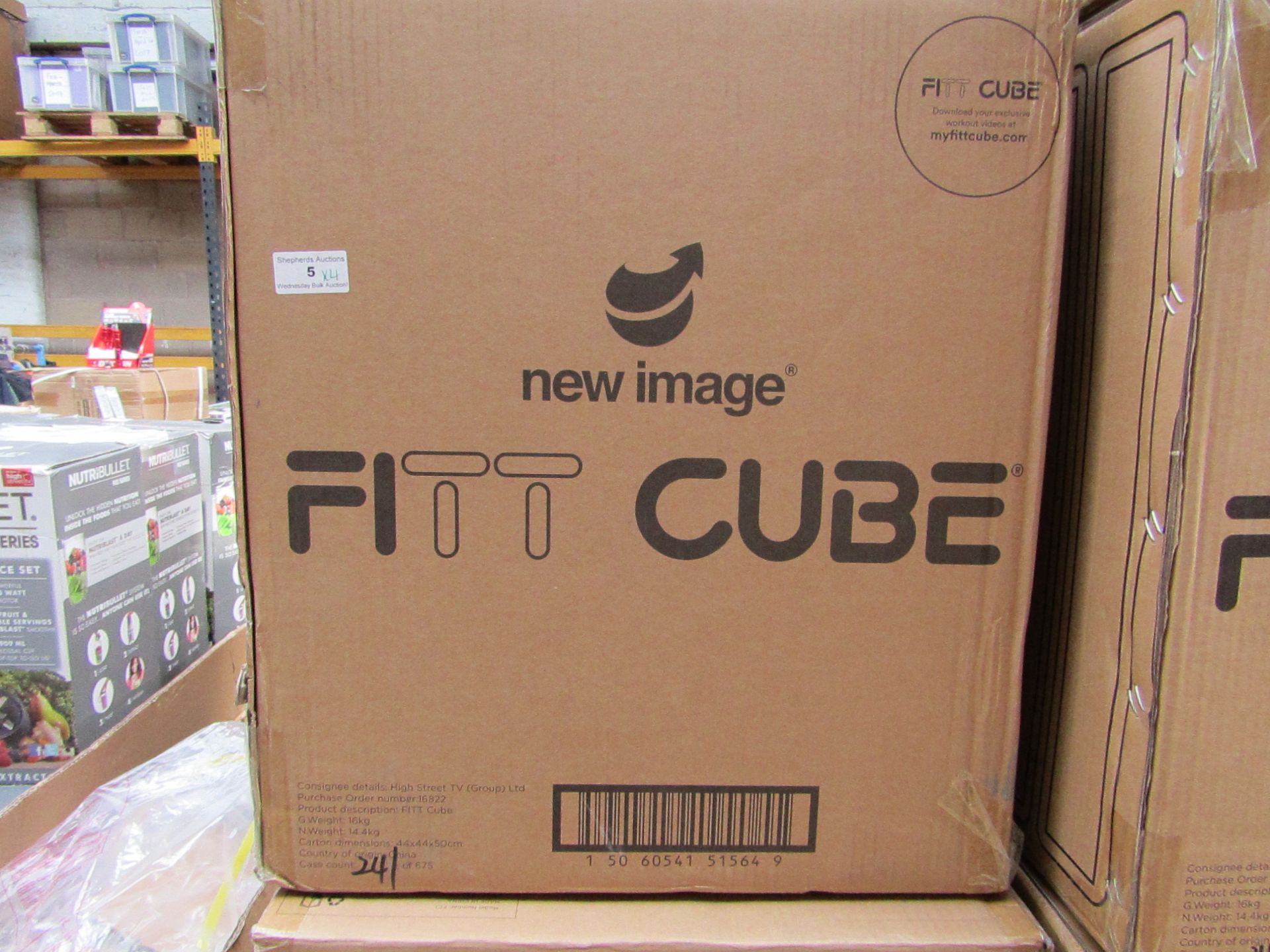 | 4x | FITT CUBE MULTI FUNCTION TOTAL BODY WORK OUT MACHINE | UNCHECKED AND BOXED | RRP £129.99 |